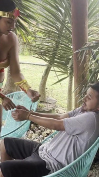Zázračná žena Cosplay, těhotná šuká s darebákem, dokud z něj nevyjde všechno sperma