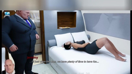3DXXXTEEN2 Cartoon: Anna part en voyage d'affaires anal. Dessin animé porno en 3D,...