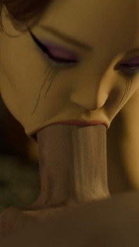 Dungeon Sex: Elven Girl Gets Throatfucked, Railed & Covered in Cum