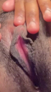 Big Clito Masturbation