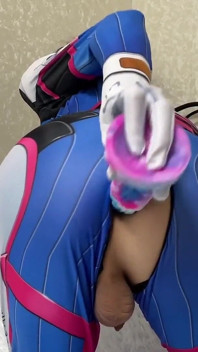 Dva z Overwatch anální masturbace
