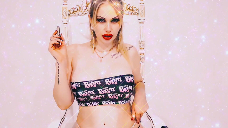 Goddess Misha Goldy: ¡Eres un idiota pervertido patético solitario! ¡Consigue tu porción de humillación...