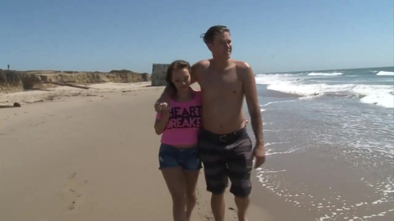 Young Sinner: Beautiful teens takes a nice wild cock!