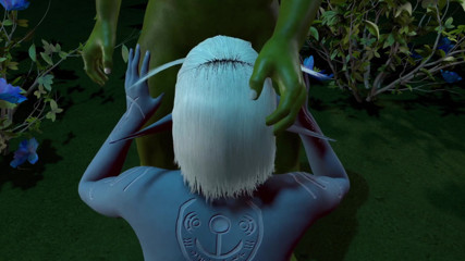 Wraith ward: Elf bertiga dengan dua orc