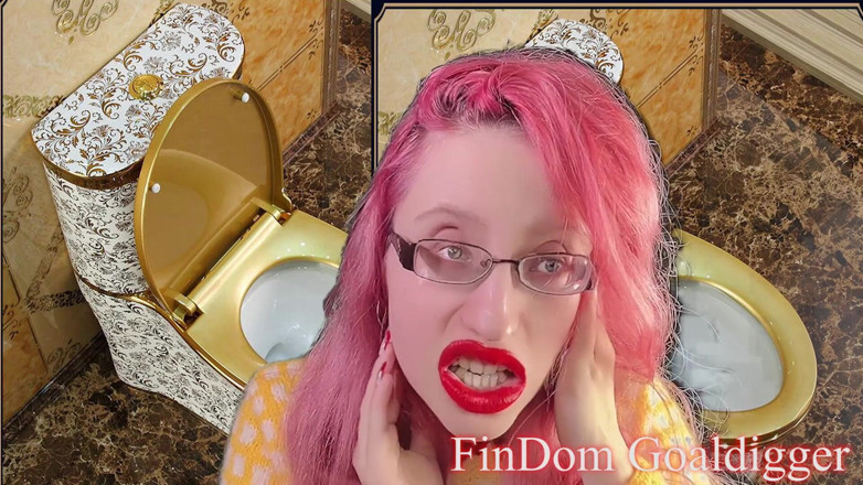 FinDom Goaldigger: Trasformazione del servo delle pulizie del bagno!