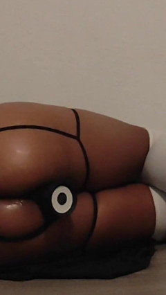 Cute Femboy Playing with His Toy