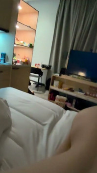 POV Teen Tinyemmade in a Hotel Room, Pussy Licked and Fucked with Bukkake