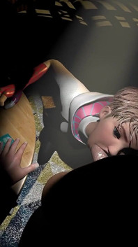 Spider Gwen nyepong kontol