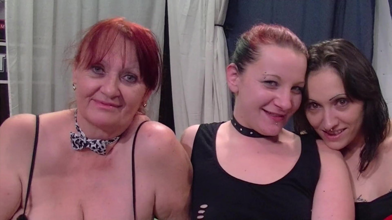 Fickparty: Trzy gorące dziewczyny lubią gangbang