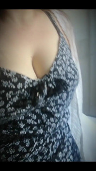 A Little Sundress and Some Cleavage