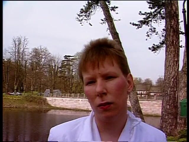 Lucky Cooch: Outdoors interview with short hair brunette