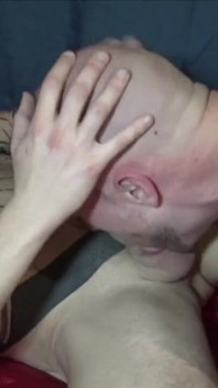Slut Creampied by His Friend Big Dick