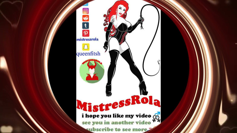 Mistressrola: Must Powerful Video for Control Slave