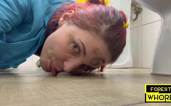 Forest-Whore: My Stupid Pig #6 Eating Garbage