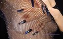 Rebecca Diamante Erotic Femdom: Adoración de tetas pequeñas y uñas largas