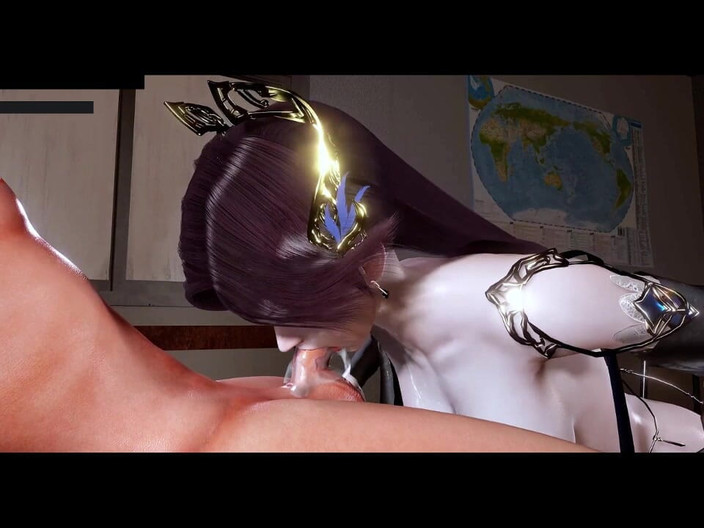 X Hentai: Fantasy glow: animata Afrodite sveglia - Animazione 3D Hentai