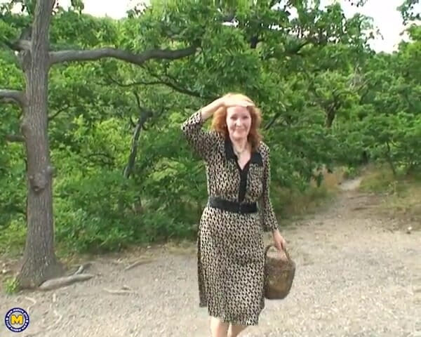 Mature NL: Granny Gets Fucked in the Open Air