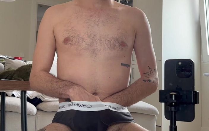 Harry_Jen: Harry_jen | Gay fetiš chlap stříká ve spodním prádle