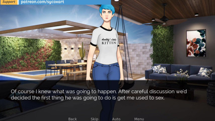 Snip Gameplay: The lust of sissy boy #2 going out with Blake