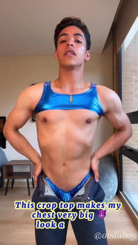 Model Pose with Sneakers