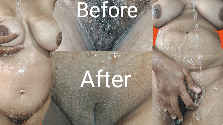 Rack star XX: Celé holící video baculaté ženy