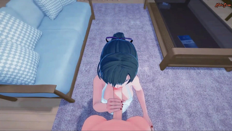 Hentai Smash: คุณแม่สาวเซ็กซี่ Mamako Oosuki โดนเย็ดแบบ POV จากมุมคุณ