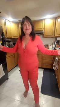 Wearing My Longjohns with an Ass Flap While I Fuss Around the Kitchen