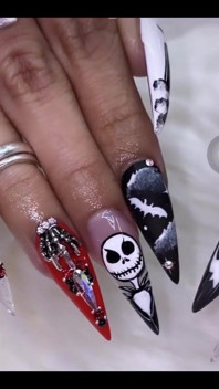 My New Halloween Nails ‍