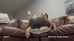 Dick her down good: Lucila - stříkání na 3xlg bbc