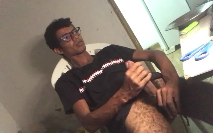 Couple 2 Black: Video 0350 I Was Watching the Big Guy Lying Face Down...