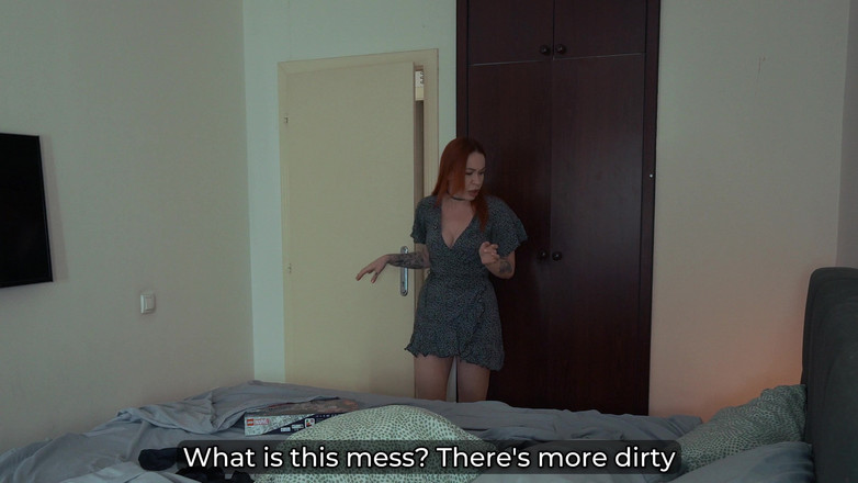 MURSTAR: Step Son Took of the Helplessness of Stepmother Stuck Under...