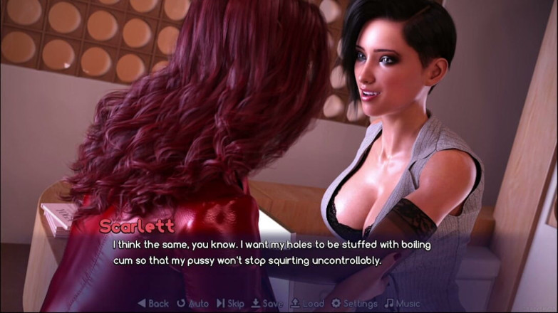 Amaran Futas: Sky Resort Gameplay Bahagian 6 - Delphi Menghisap Puting Susu Scarlet