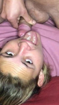 Uruguayan Girl Compilation of Cumshots on the Face and in the Mouth