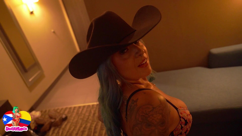 Spanishxbarbiie: You Know You Love This Slutty Cowgirl!!