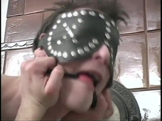 Gays Case: Horny boys in kinky leather masks fuck on the floor