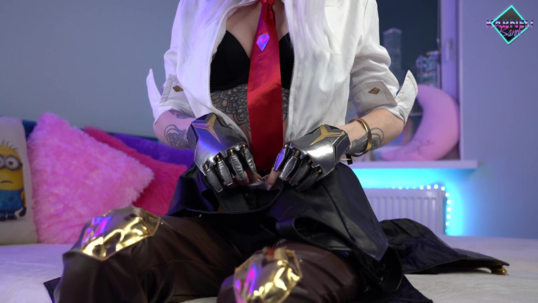 Karneli Bandi: Overwatch Ashes juega con sus agujeros apretados. Karneli Bandi