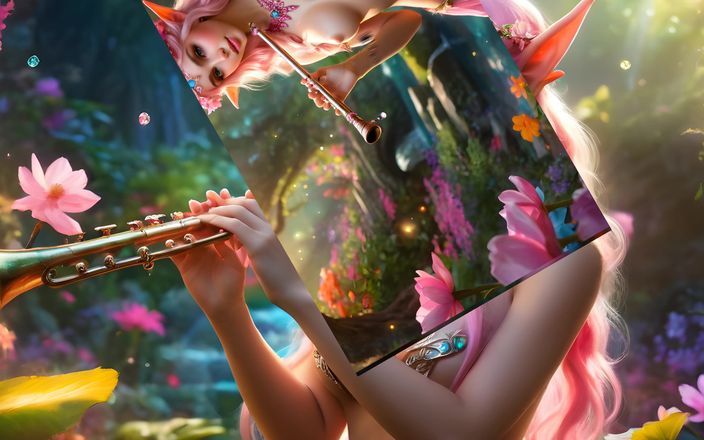 AI Girls: Vidéo de diaporama de filles elfes magnifiques 16