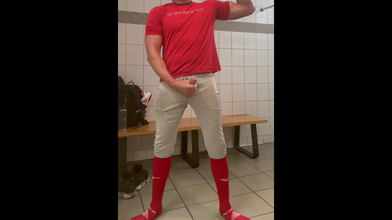 JockDad87: Alpha Fun in the Locker Room with Jockdad87 in Baseball...