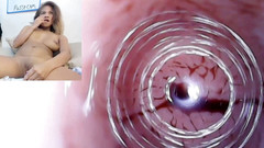 SexyGamingCouple: Endoscopa figa ripresa in cam di creampie sul suo mensile...