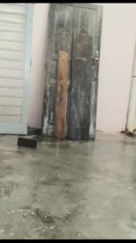 Jerking off and Cumming in the Rain