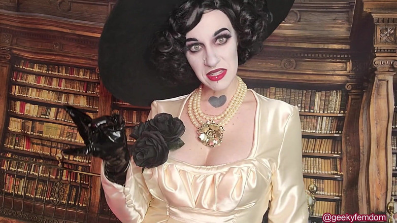 Geeky Femdom: Lady Dimitrescu World Wide JOI