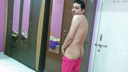 Cute & Nude Crossdresser: Sweet sissy crossdresser femboy Sweet Lollipop in a sexy top...