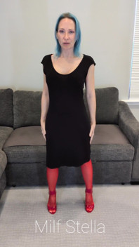 Little Black Dress & Red Heels