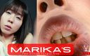Japan Fetish Fusion: Sărut virtual cu limba cu Marika Naruse