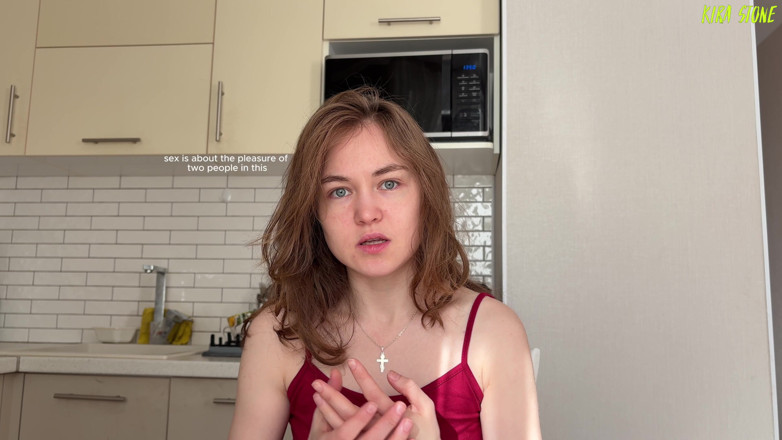 Kira Stone: Sei venuto da un pene? Sei venuto dalla lingua? È venuta...