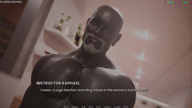 Porny Games: Shamandev'in arzu gölgeleri - bir kez zenciye gittiğin zaman, bilirsin, şimdi yoga öğretmeniyle 53