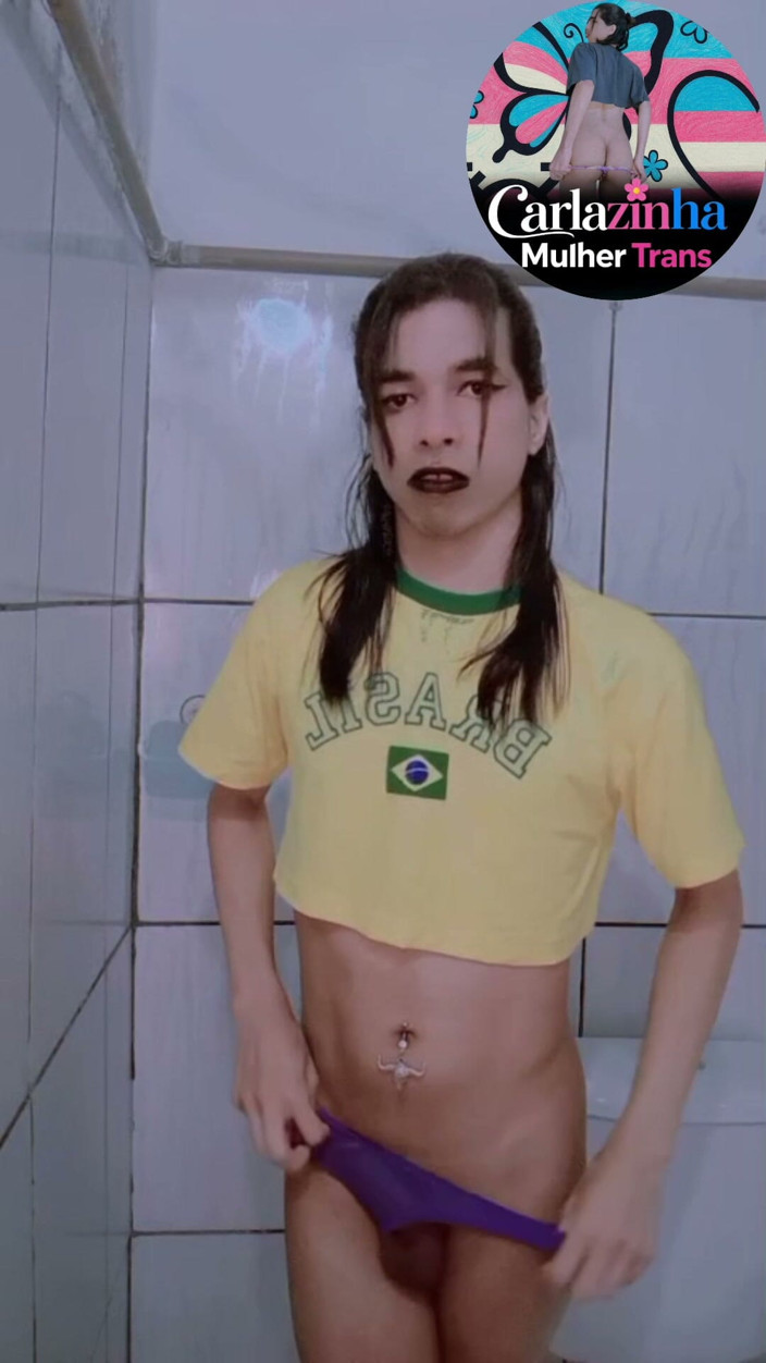 Srta. Carla: Carla Whore in a T-shirt From Brazil and the Hard...