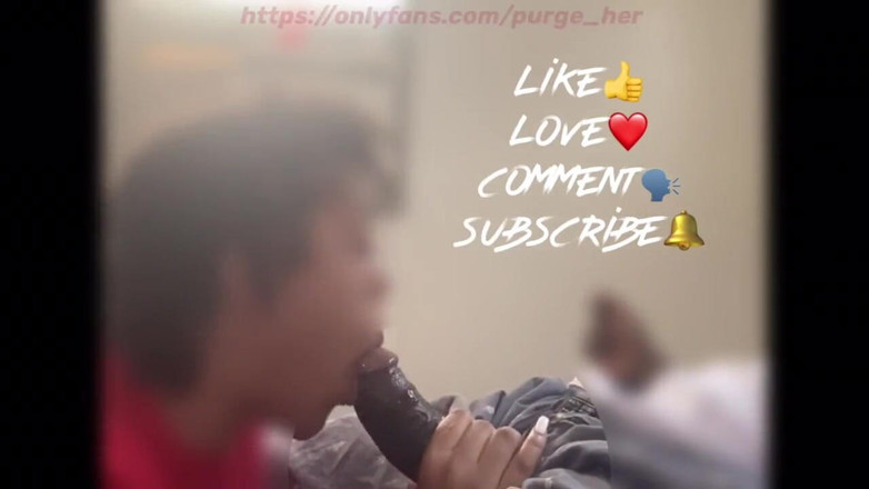 Purge_her: Elle m'a réveillé en train de sucer ma bite