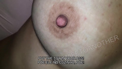 Minhaesposaparaoutro: Pancutan mani besar pada tetek isteri saya dan memakan air...