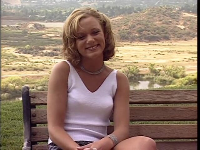 Teen Seduction: Innocent looking blonde prefers hairy chest